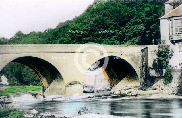 Bridge over the River Allan, Bridge-of-Allan, Stirling, 1926.Artist: Cavenders Ltd