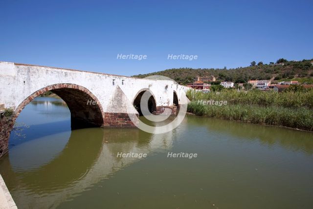 Bridge over the River Arade, Silves, Portugal, 2009. Creator: Samuel Magal.