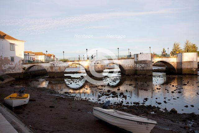 Bridge over the River Gilao, Tavira, Portugal, 2009. Creator: Samuel Magal.