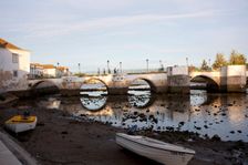 Bridge over the River Gilao, Tavira, Portugal, 2009. Creator: Samuel Magal
