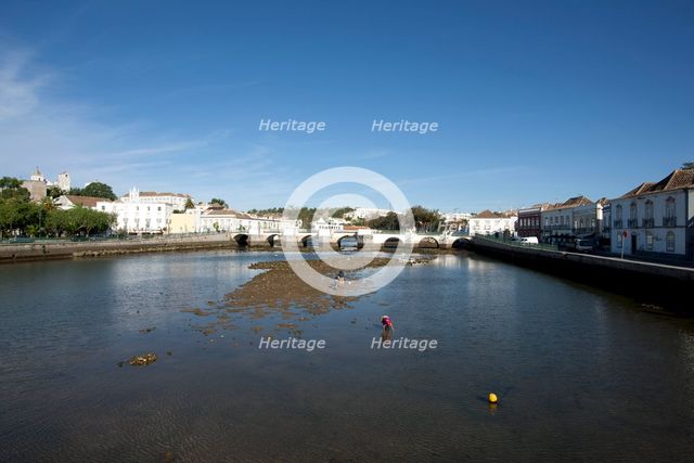 Bridge over the River Gilao, Tavira, Portugal, 2009. Creator: Samuel Magal.