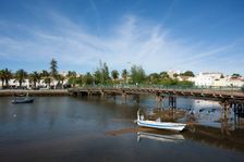 Bridge over the River Gilao, Tavira, Portugal, 2009. Creator: Samuel Magal