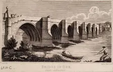 Bridge of Dee near Aberdeen, c1840s. Creator: Unknown