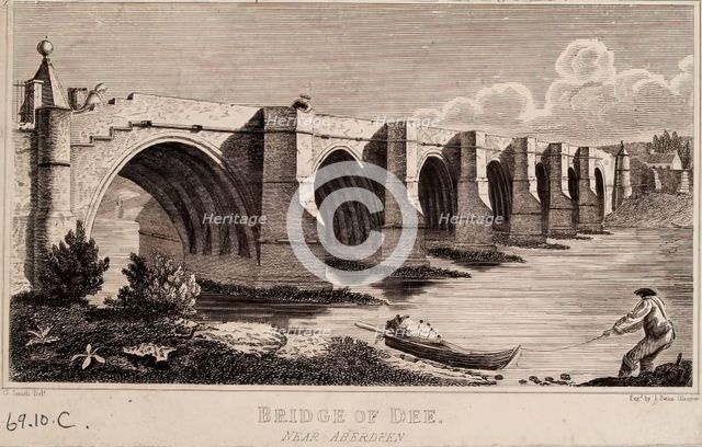 Bridge of Dee near Aberdeen, c1840s. Creator: Unknown.