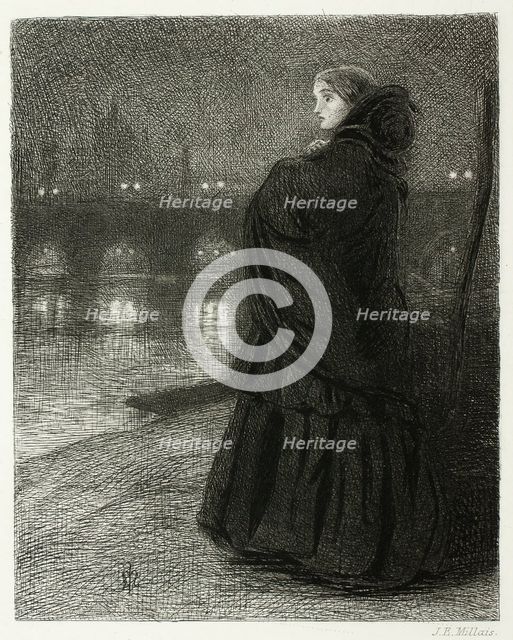 Bridge of Sighs, 1858. Creator: John Everett Millais.