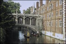 Bridge of Sighs, St John's College, University of Cambridge, Cambridge, Cambridgeshire, 1974. Creator: Dorothy Chapman