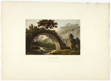 Bridge of Varus, plate twenty-eight from Ruins of Rome, published February 20, 1798. Creator: Matthew Dubourg