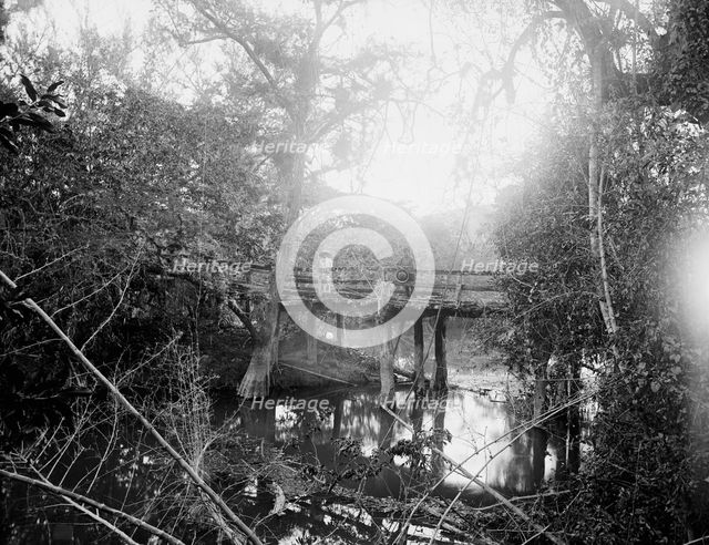 Bridge at Crucitas, between 1880 and 1897. Creator: William H. Jackson.