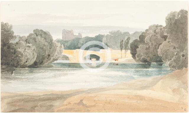 Bridge at Knaresborough, c. 1802/1804. Creator: James Bulwer.