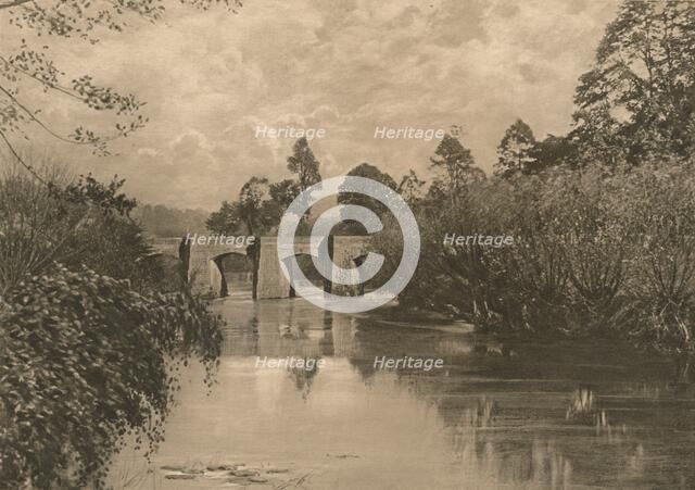 'Bridge at Limplet Stoke on the Lower Avon', 1902. Artist: Unknown.