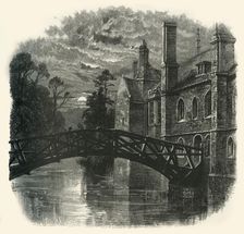 Bridge at Queen's College c1870