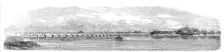 Bridge across the Cauvery, at Trichinopoly, 1854. Creator: Unknown