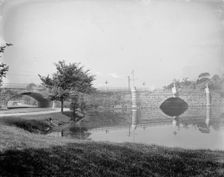 Bridge in Delaware Park, Buffalo, N.Y., between 1900 and 1910. Creator: Unknown