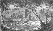 Bridge in the Szill Valley; A Visit to the Danubian Principalities 1875. Creator: Unknown
