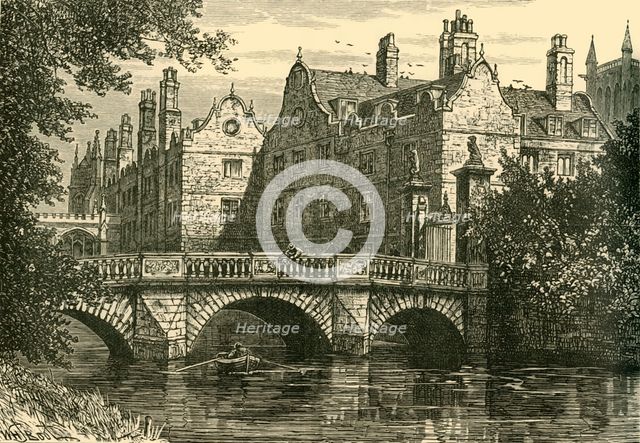 'Bridge, St. John's College', 1898. Creator: Unknown.