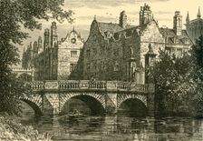 Bridge, St. John's College 1898. Creator: Unknown