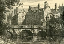 Bridge, St. John's College 1898. Creator: Unknown