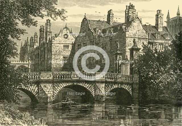 'Bridge, St. John's College', 1898. Creator: Unknown.