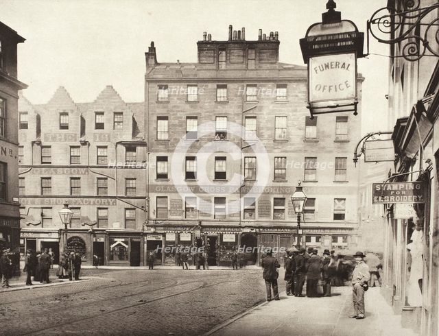 Bridgegate From Corner Of Market Street (#49), Printed 1900. Creator: Thomas Annan.