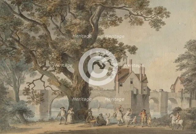 Bridgenorth, Shropshire, c. 1790. Creator: Anonymous.