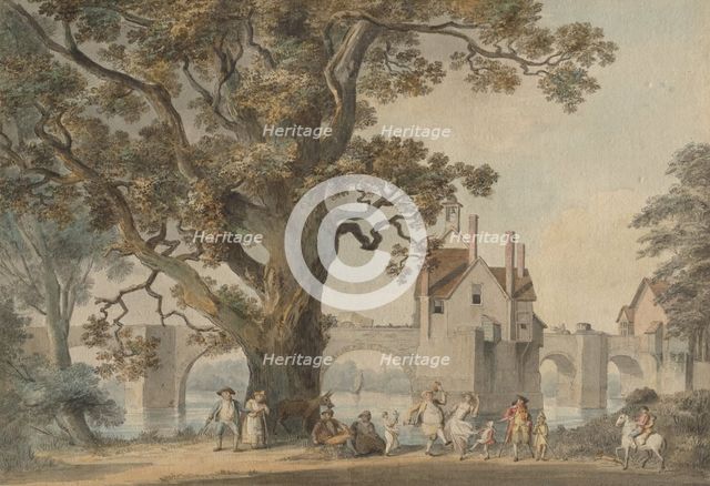 Bridgenorth, Shropshire, c. 1790. Creator: Anonymous.