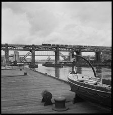 Bridges over the River Tyne, Newcastle upon Tyne, c1955-c1980. Creator: Ursula Clark