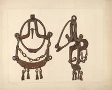 Bridle Bit, 1935/1942. Creator: Cecil Smith