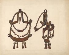 Bridle Bit, 1935/1942. Creator: Cecil Smith