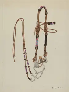 Bridle, c. 1937. Creator: Gordena Jackson