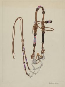 Bridle, c. 1937. Creator: Gordena Jackson