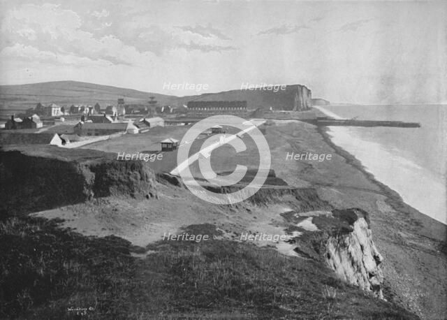 'Bridport - The West Bay', 1895. Artist: Unknown.
