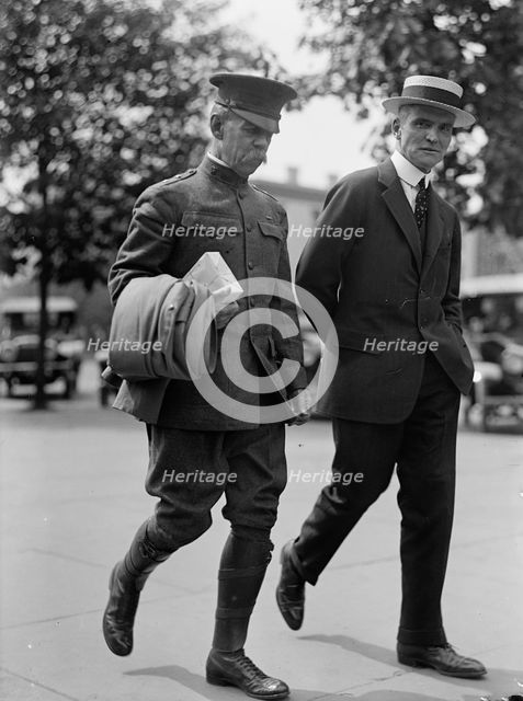 Brig. General Henry Granville Sharpe, U.S.A., left, 1917. Creator: Harris & Ewing.