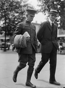 Brig. General Henry Granville Sharpe, U.S.A., left, 1917. Creator: Harris & Ewing