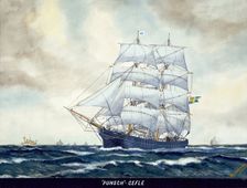 Brig Punch, (c1860s). Creator: B Lundstrom