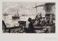 Brimming, Holland, 1875-1899. Creator: James Clarke Hook