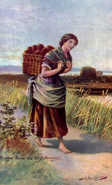 Bringin Home the Turf 1902-1903.Artist: John Carey