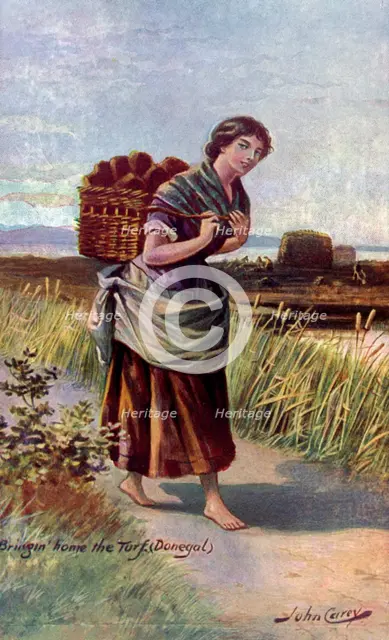 'Bringin' Home the Turf', 1902-1903.Artist: John Carey