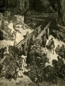 Bringing Cedar from Lebanon 1890. Creator: Unknown