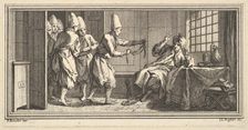 Bringing Rope to the Prisoner, 1746-47. Creator: Claude Augustin Duflos le Jeune