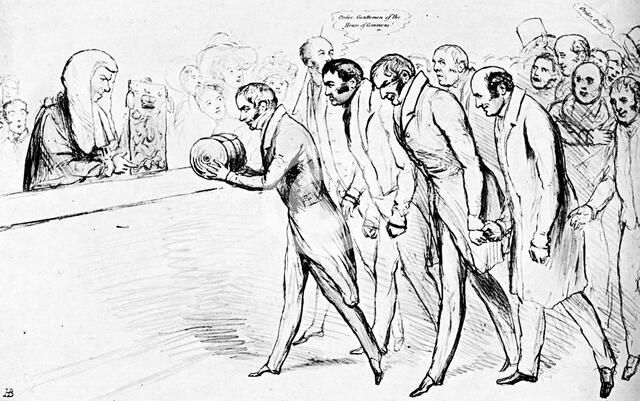 'Bringing Up Our Bill', c1832 (c1905). Artist: Unknown