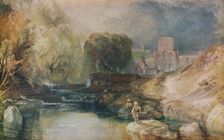 Brinkburn Priory, Northumberland c1830. Artist: JMW Turner