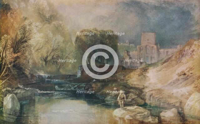 'Brinkburn Priory, Northumberland', c1830. Artist: JMW Turner.