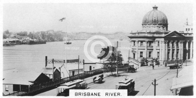 Brisbane River, Queensland, Australia, 1928. Artist: Unknown