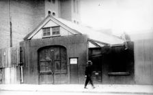 Brisbane's first Fire Station, c1869. Creator: Unknown