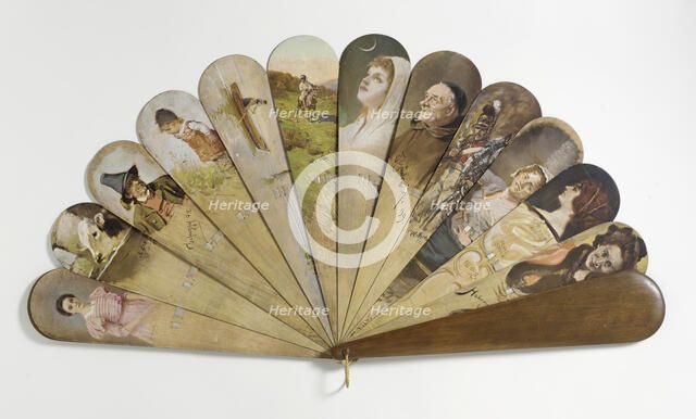 Brisé Fan, 1899. Creator: Unknown.