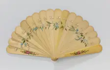 Brisé fan made of wood, 1885. Creator: Sigisbert Chrétien Bosch Reitz