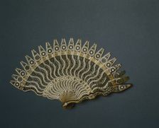 Brisé Fan, c. 1825. Creator: Unknown