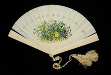 Brisé fan, French, 1870-90. Creator: Unknown