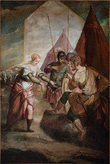 Briseis aund Achilles. Creator: Tintoretto, Jacopo (1518-1594)