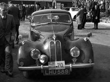 Bristol 400 driven by L.Potter on the 1952 R.A.C Rally